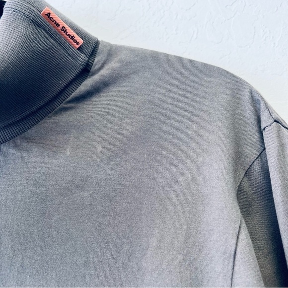 Acne Studios NWT Turtleneck Long Sleeve Top Small - Picture 4 of 11